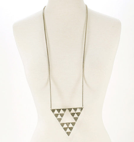 silver rule necklace