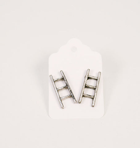 ladder stud earrings